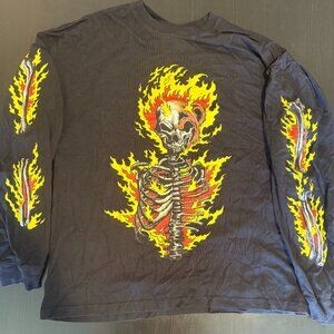 Teddy Fresh Up In Flames Bear Tee